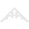 Ekena Millwork Pitch Vienna Architectural Grade PVC Gable Pediment, 60"W x 30"H x 1"P (12/12) GPP060X030X100VIE - alternate 2